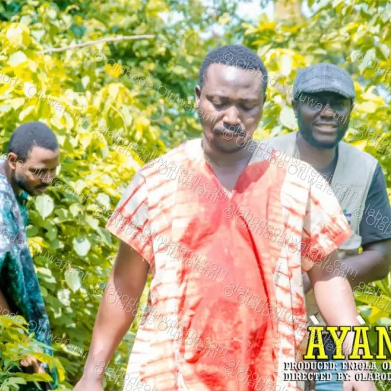 Àyànmó film production still — Olabode Oluwafemi — Headshot