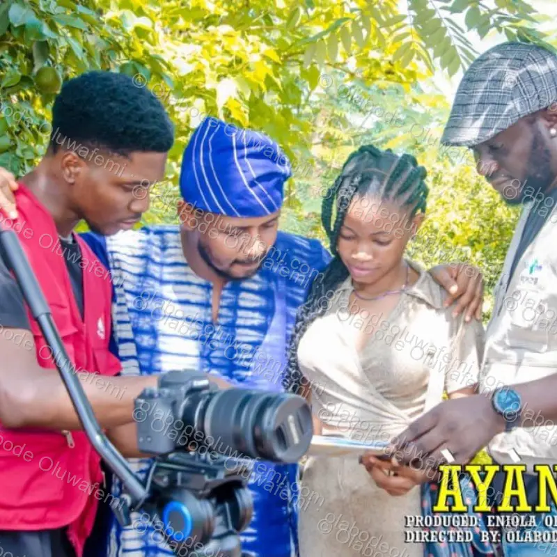 Àyànmó film production still — Olabode Oluwafemi — Headshot