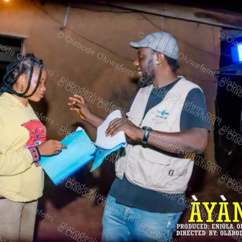 Àyànmó film production still — Olabode Oluwafemi — Headshot