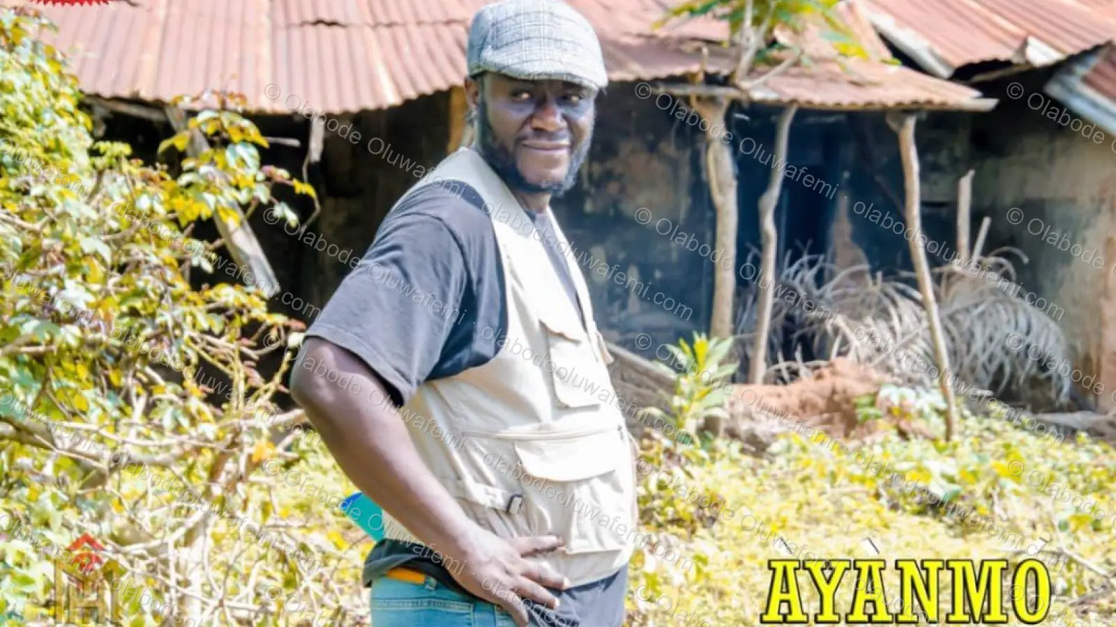 Àyànmó film production still — Olabode Oluwafemi