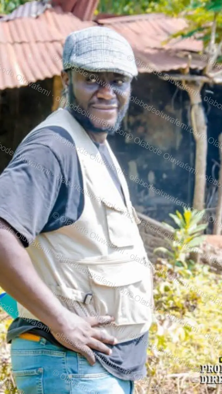 Àyànmó film production still — Olabode Oluwafemi — Phone / Story