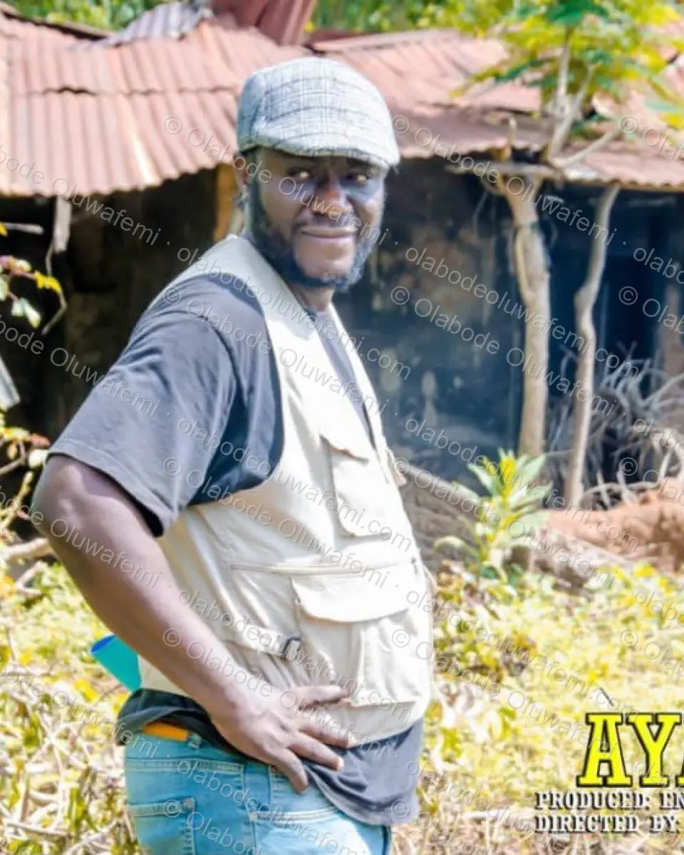 Àyànmó film production still — Olabode Oluwafemi — Portrait
