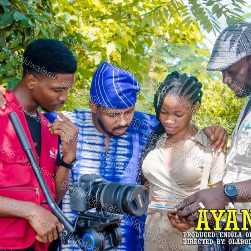 Àyànmó film production still — Olabode Oluwafemi — Headshot