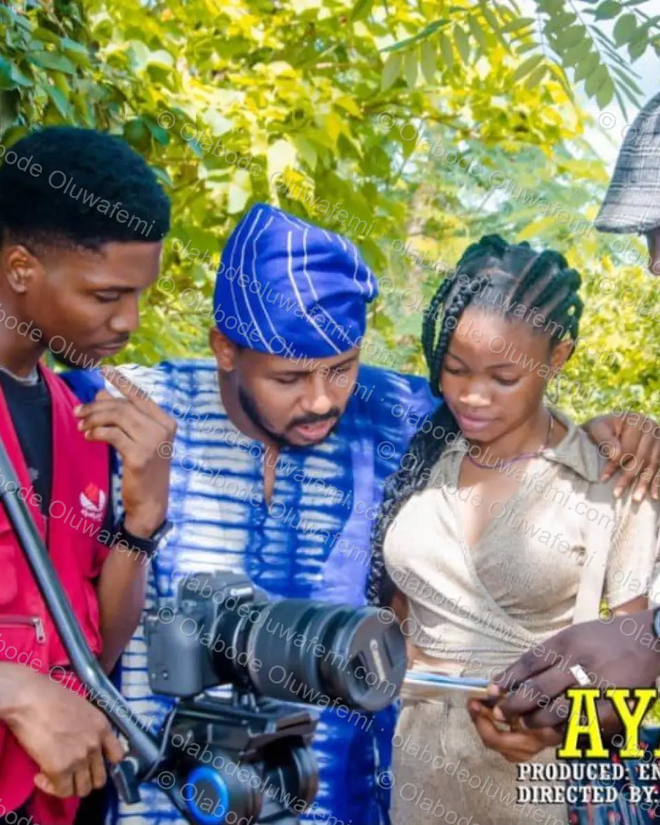 Àyànmó film production still — Olabode Oluwafemi — Portrait