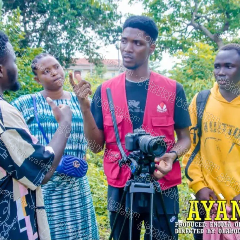 Àyànmó film production still — Olabode Oluwafemi — Headshot