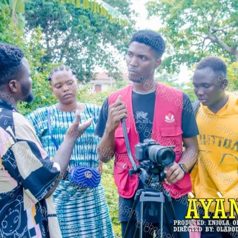 Àyànmó film production still — Olabode Oluwafemi — Headshot