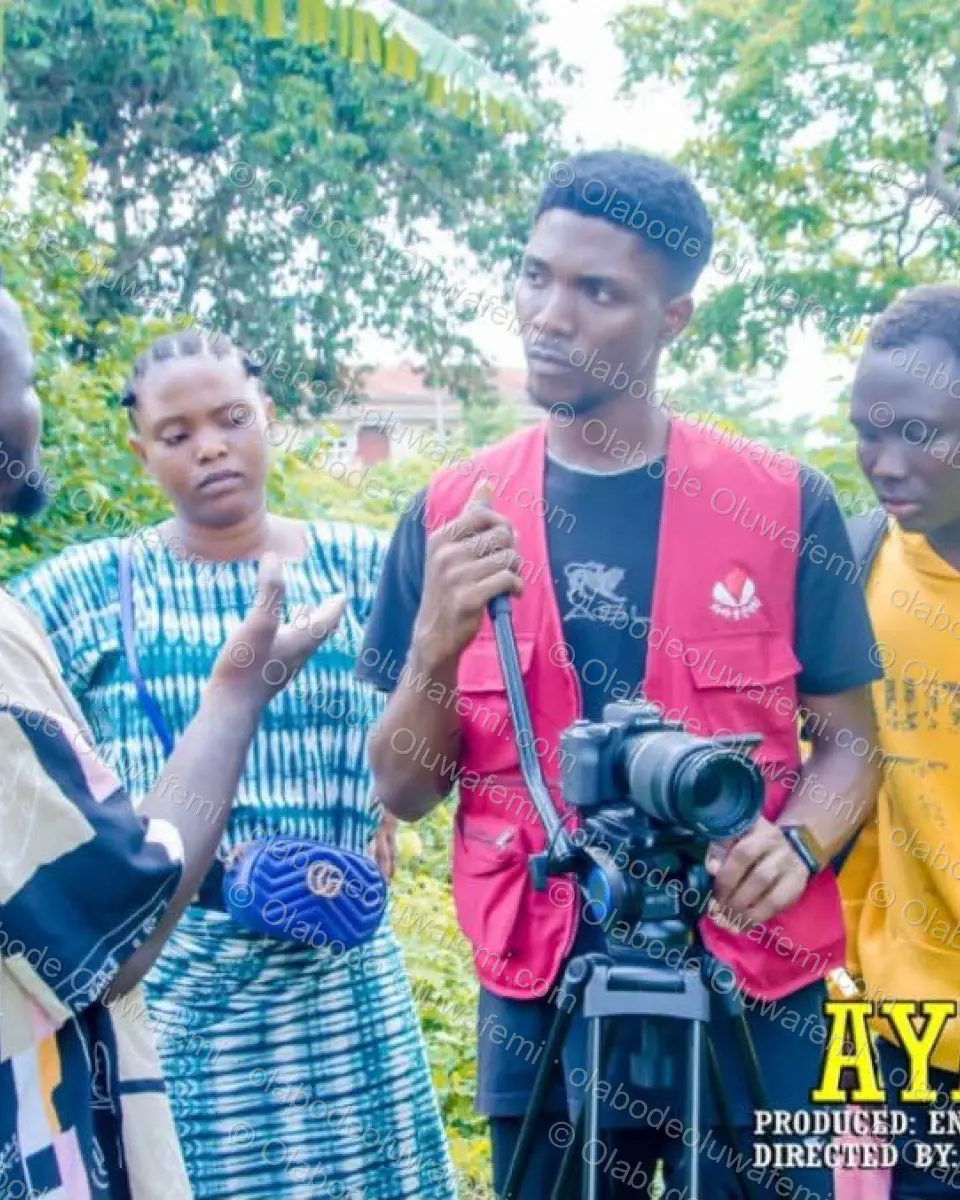 Àyànmó film production still — Olabode Oluwafemi — Portrait