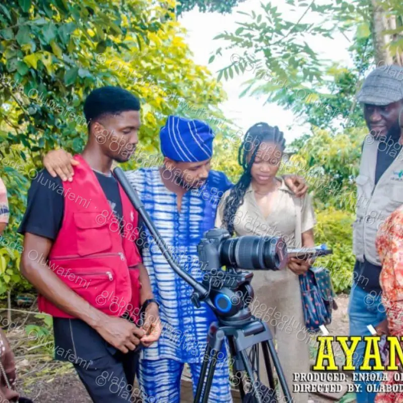 Àyànmó film production still — Olabode Oluwafemi — Headshot