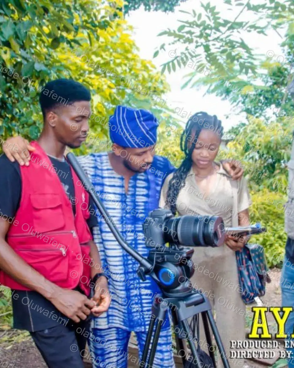 Àyànmó film production still — Olabode Oluwafemi — Portrait