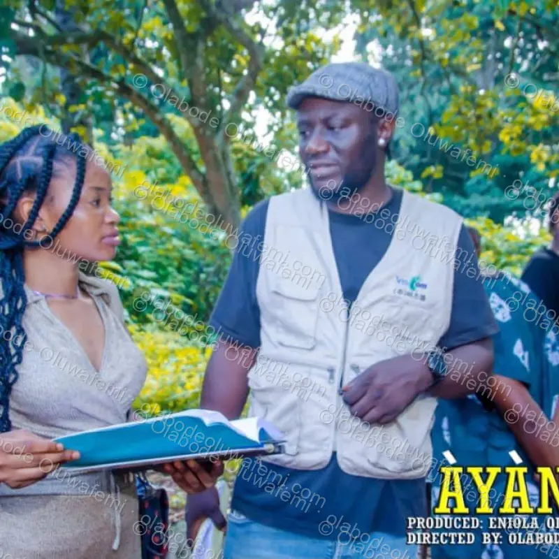 Àyànmó film production still — Olabode Oluwafemi — Headshot