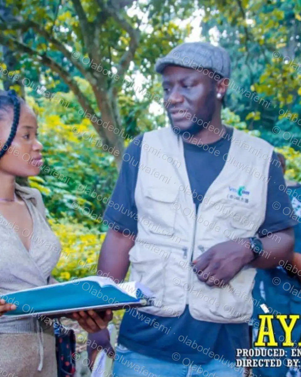 Àyànmó film production still — Olabode Oluwafemi — Portrait