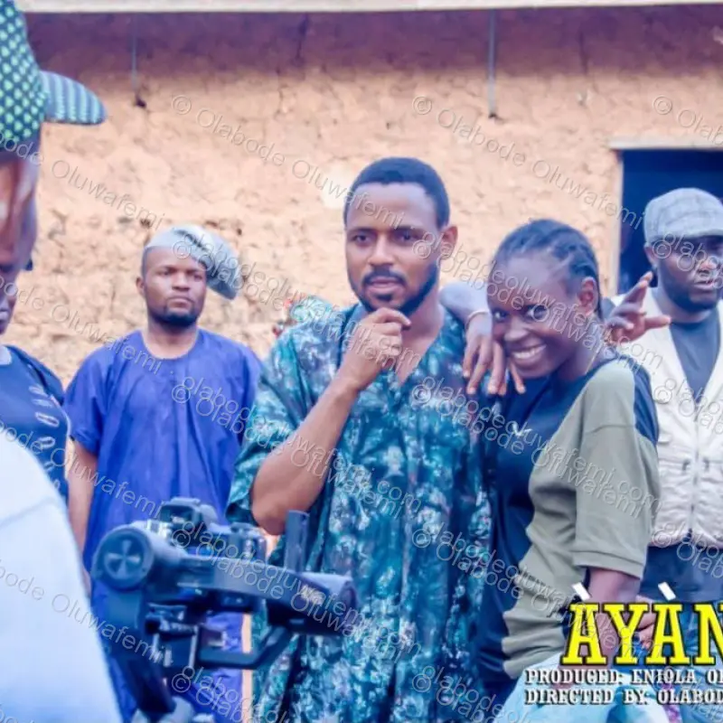 Àyànmó film production still — Olabode Oluwafemi — Headshot