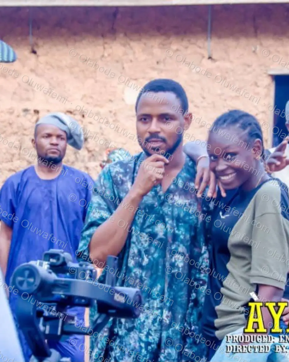Àyànmó film production still — Olabode Oluwafemi — Portrait