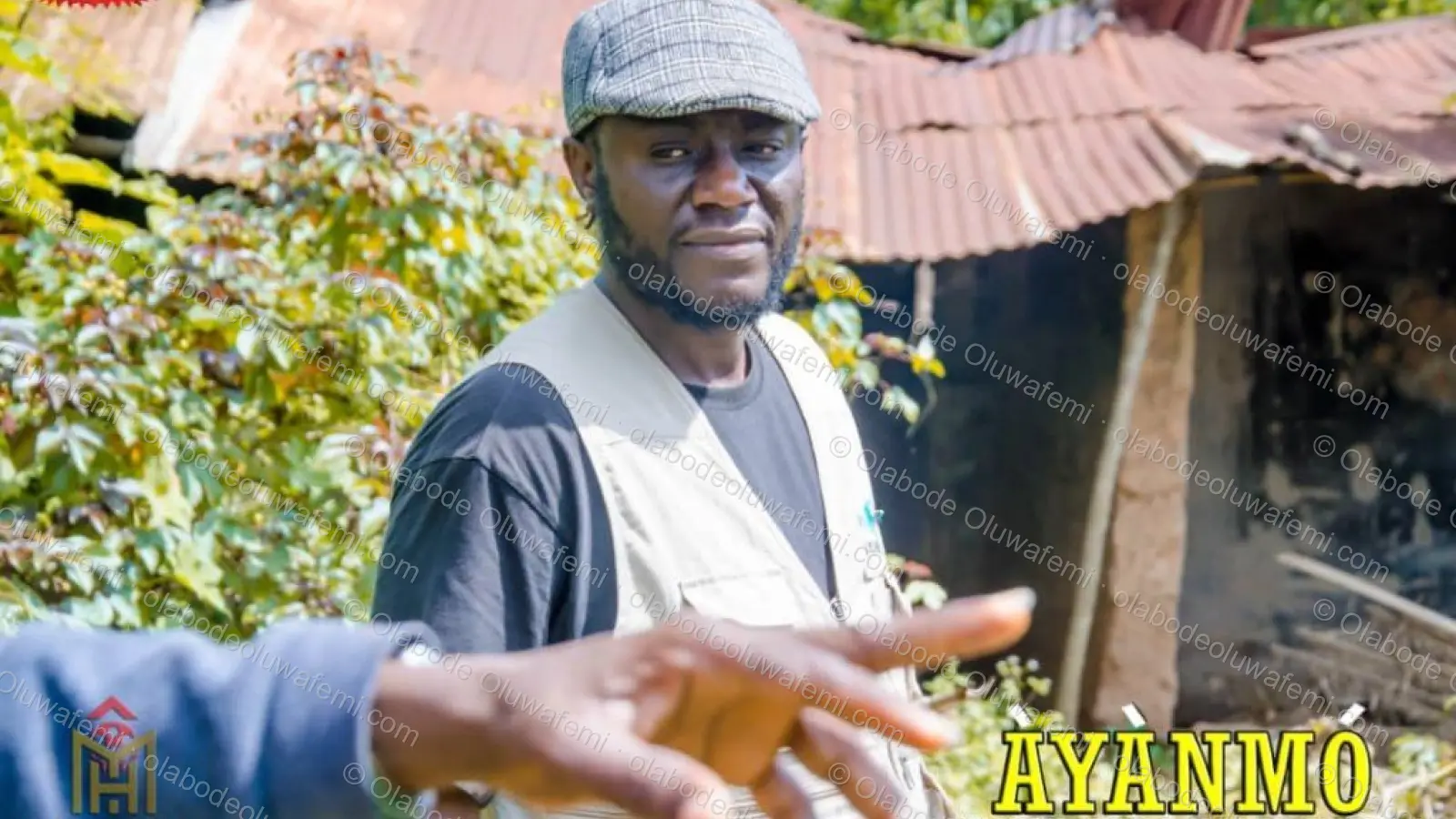 Àyànmó film production still — Olabode Oluwafemi