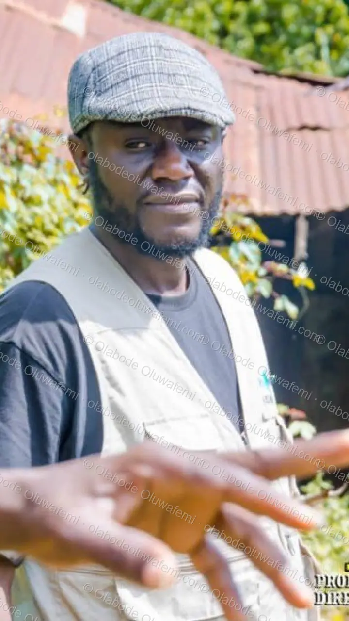 Àyànmó film production still — Olabode Oluwafemi — Phone / Story