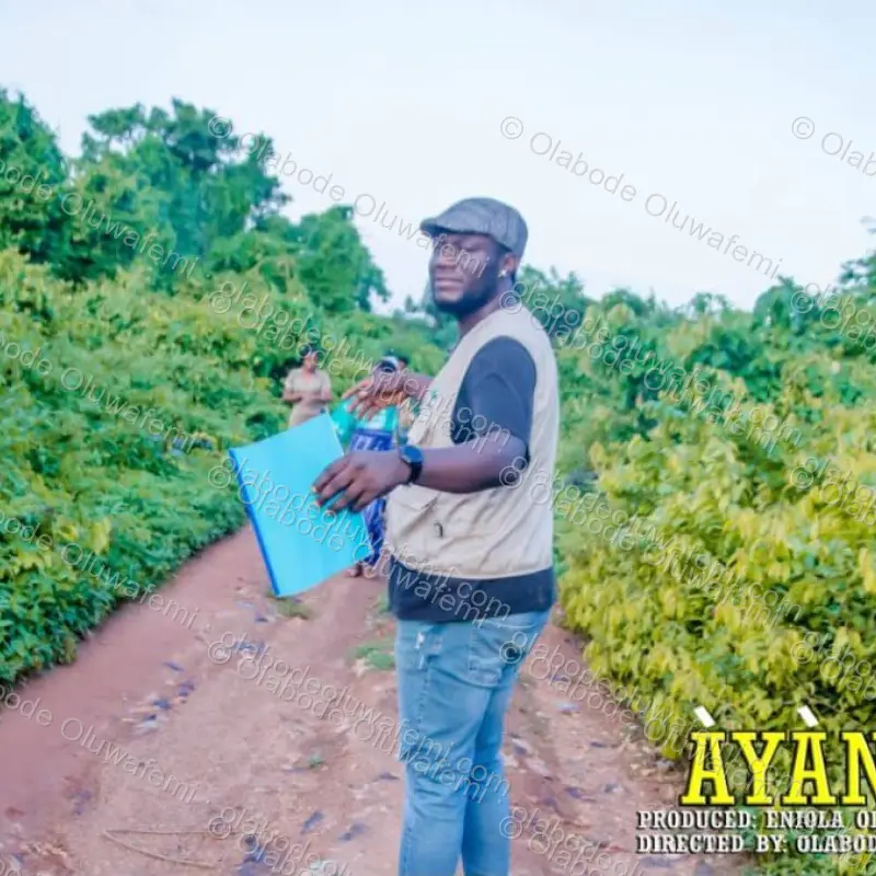 Àyànmó film production still — Olabode Oluwafemi — Headshot