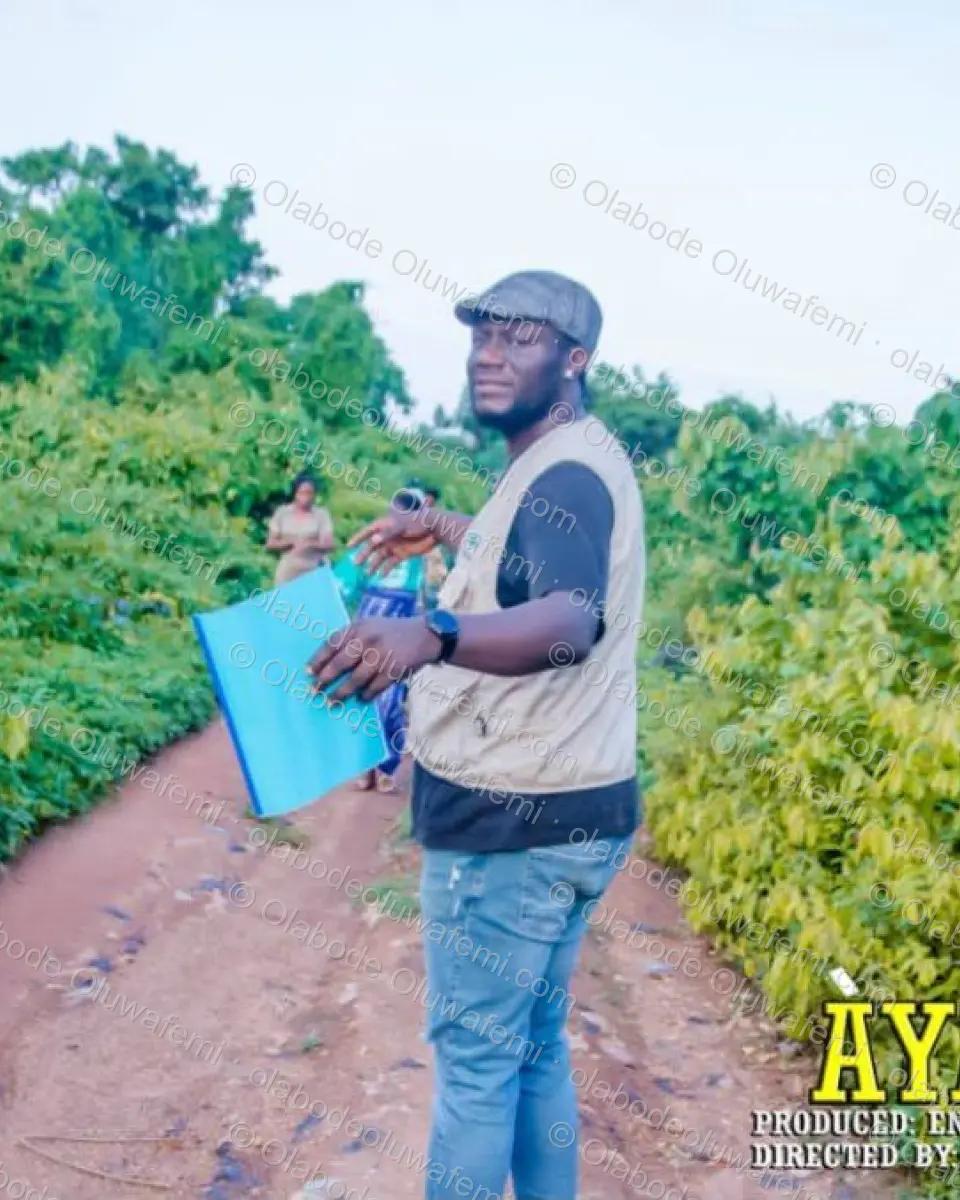 Àyànmó film production still — Olabode Oluwafemi — Portrait