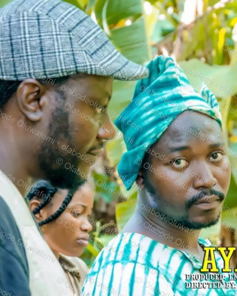 Àyànmó film production still — Olabode Oluwafemi — Portrait
