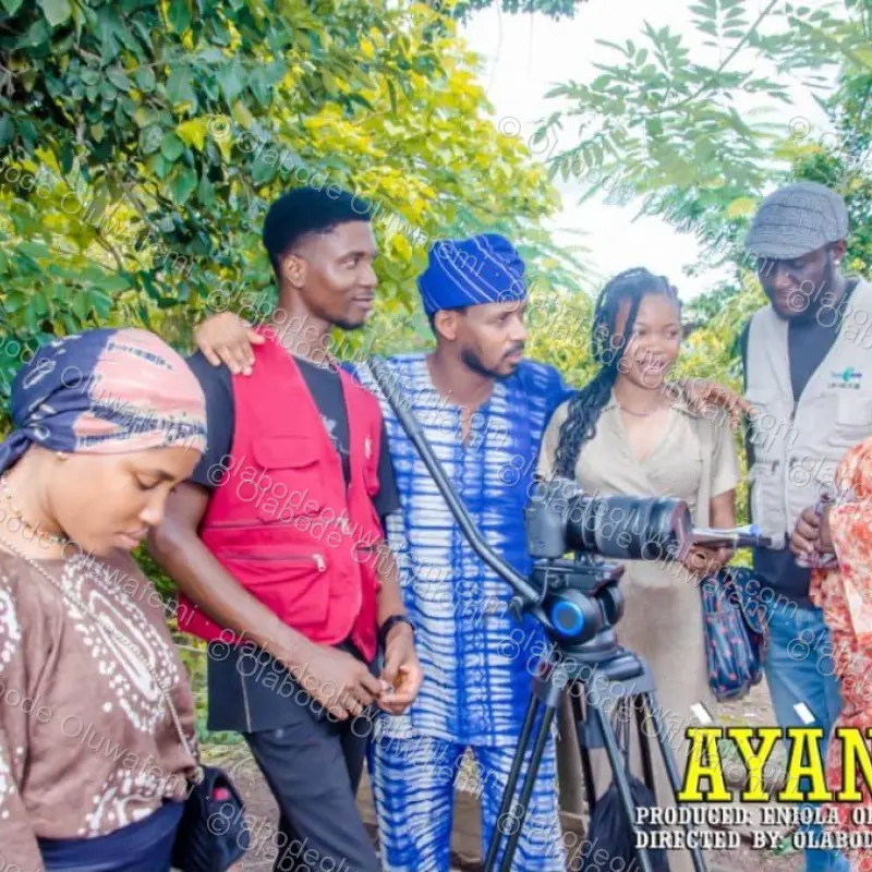 Àyànmó film production still — Olabode Oluwafemi — Headshot