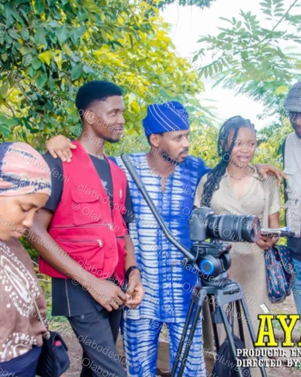 Àyànmó film production still — Olabode Oluwafemi — Portrait
