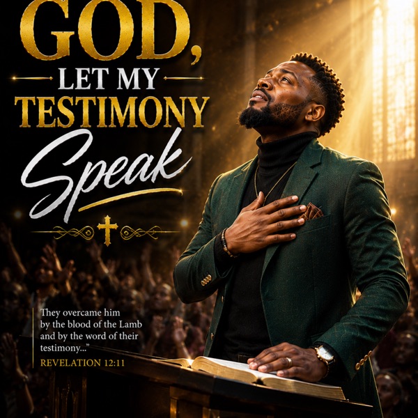God, Let My Testimony Speak - Single — official cover artwork