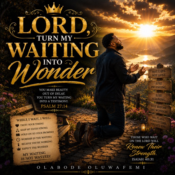 Lord, Turn My Waiting Into Wonder (feat. Eniola Olayemi) - Single — official cover artwork