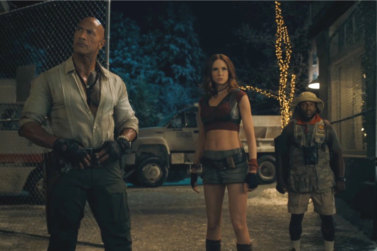 Dwayne Johnson, Kevin Hart & Jack Black Unite Again in 'Jumanji: Open World' Trailer — story image